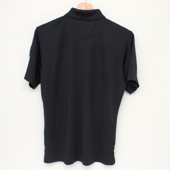 OnTour Womens Short Sleeve Collared Golf Shirt Medium Dark Navy Blue NWT - Picture 2 of 10